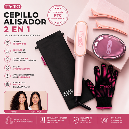 TYMO | Peine Alisador Profesional